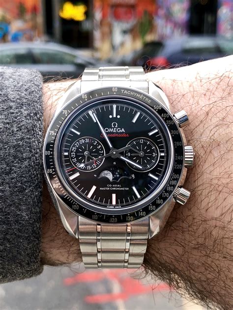 omega speedmaster moonphase watch.